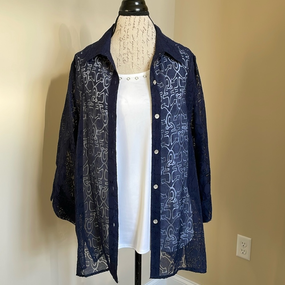 Alfred Dunner Layered Top